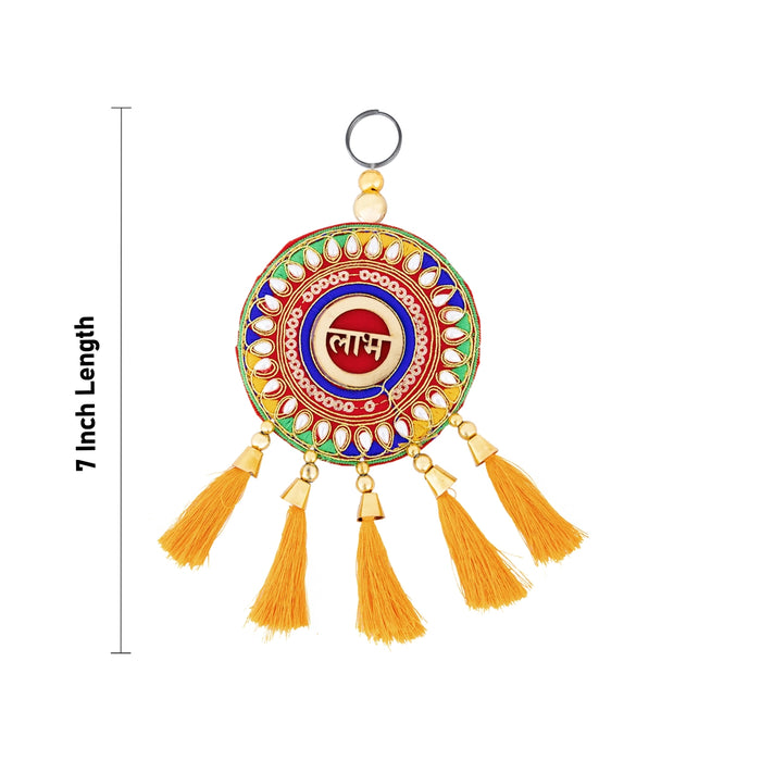 Wall Hanging Ornament - 7 Inches | Stylish Decorative Accessory for Living Room Entrance, Office & Spiritual Spaces