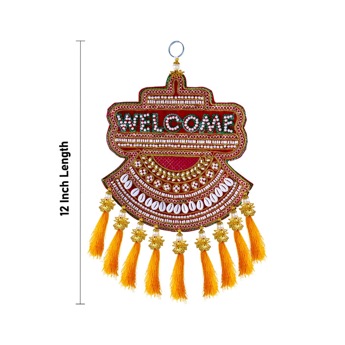Decorative Wall Hanging - 12 Inches | Decorative Piece for Main door, Living room & Festive Decor