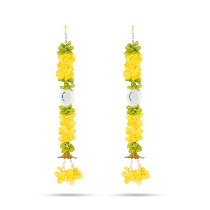 Side Toran - 1 Feet | Thoran / Artificial Flower Toran / Door Hanging Toran for Door