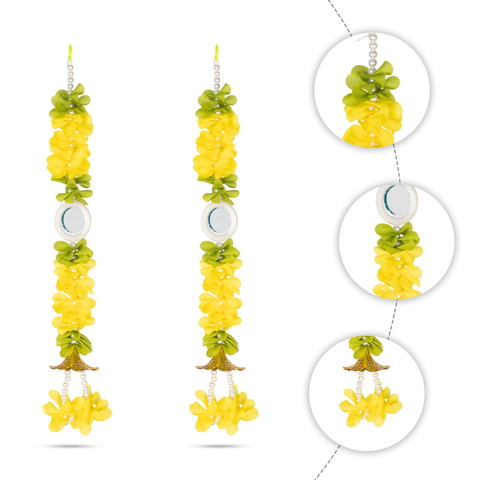 Side Toran - 1 Feet | Thoran / Artificial Flower Toran / Door Hanging Toran for Door