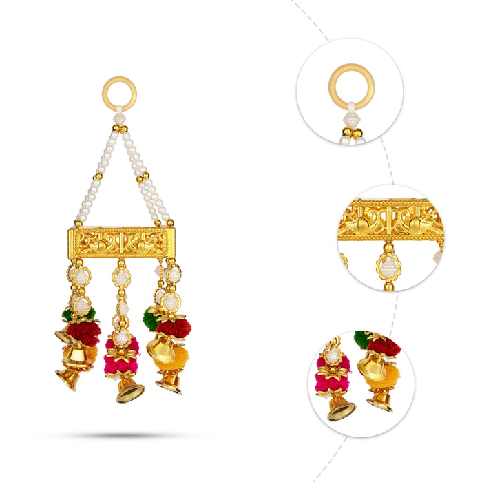 Jhumar Wall Hanging - 9 Inches | Beads Design Jhoomar Home Decor/ Wall Hanging Jhoomar for Home