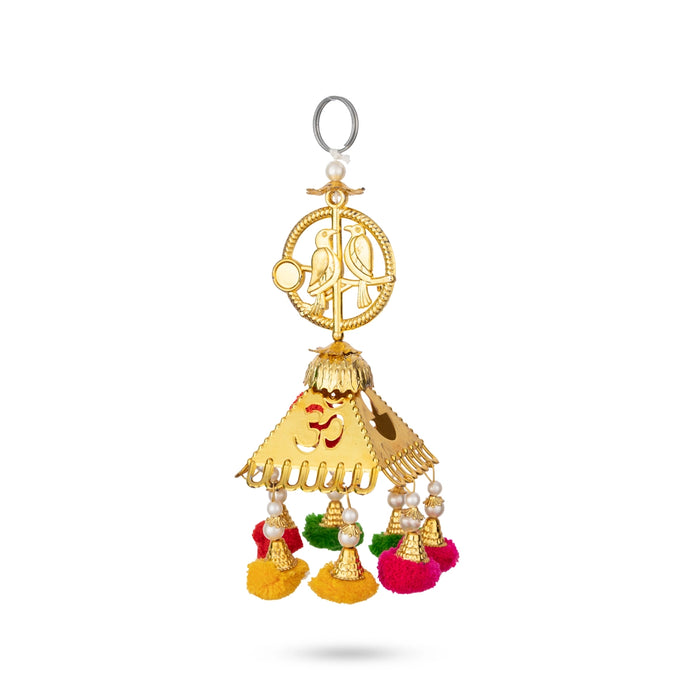 Decorative Jhoomar - 5 Inches | Elegant Wall Hanging / Traditional Home Decor for Special Occasions