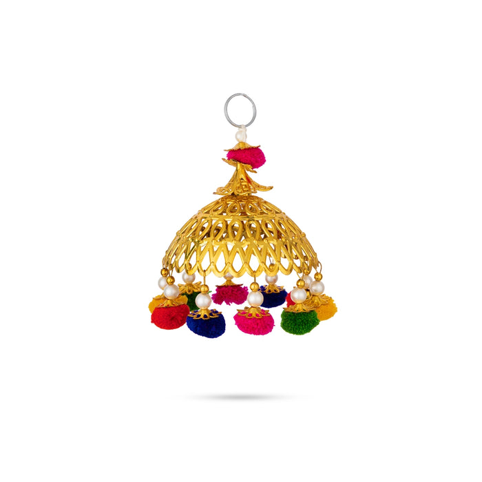 Jhumar Hanging - 5 Inches | Decorative Jhoomar / Wall Accent for Home, Temple & Celebrations
