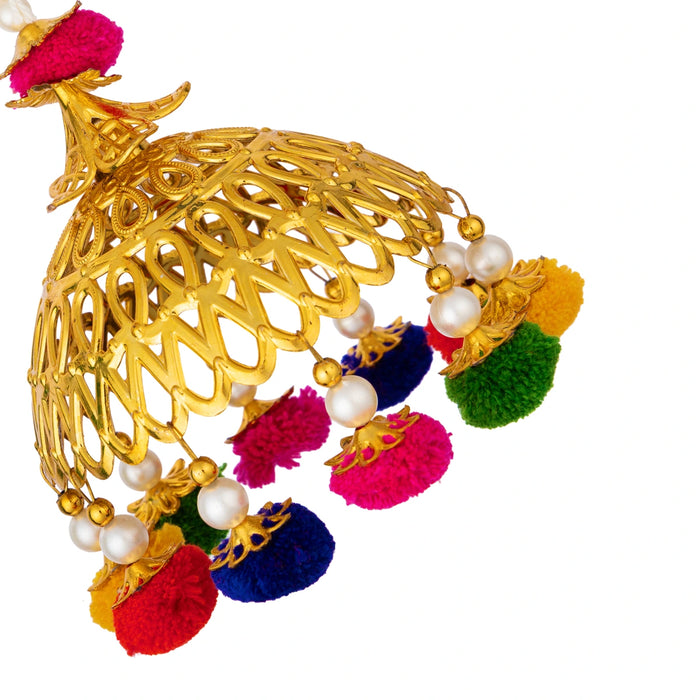 Jhumar Hanging - 5 Inches | Decorative Jhoomar / Wall Accent for Home, Temple & Celebrations