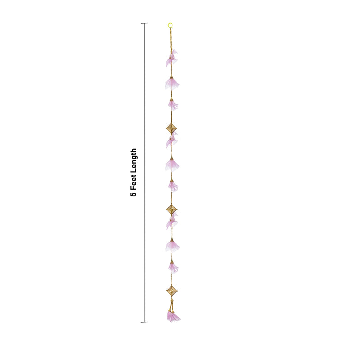 Side Toran - 5 Feet | 2 Pcs / Bandhawar / Thoranam / Artificial Flower Toran for Home Decor