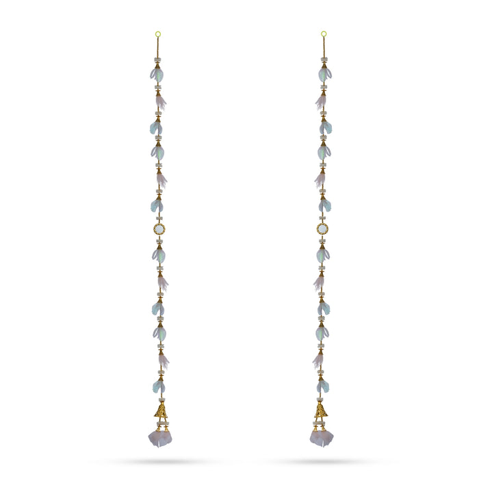 Fancy Ladi - 5 Feet | 2 Pcs / Decorative Thoran/ Bandanwar/ Door Hanging Toran For Home Entrance