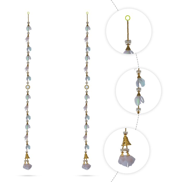 Fancy Ladi - 5 Feet | 2 Pcs / Decorative Thoran/ Bandanwar/ Door Hanging Toran For Home Entrance