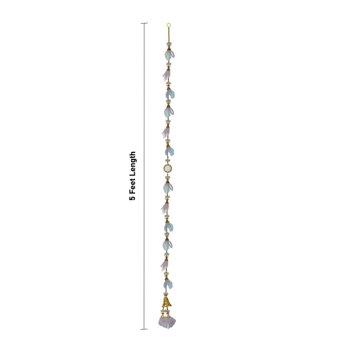 Fancy Ladi - 5 Feet | 2 Pcs / Decorative Thoran/ Bandanwar/ Door Hanging Toran For Home Entrance