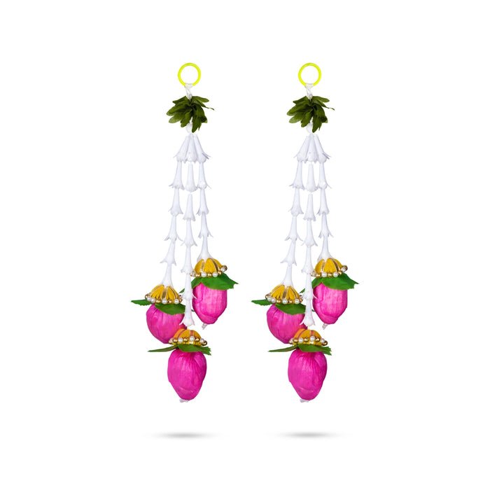 Lotus Design Toran - 1 Feet | Thoran/ Bandanwar/ Door Hanging Toran For Home Entrance