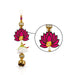 Lotus Wall Hanging Set - 12 Inches | 2 Pcs/ Toran/ Thoranam/ Lotus Door Hanger for Home Decor - Toran