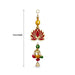 Lotus Wall Hanging  Pair - 11 Inches | 2 Pcs/ Toran/ Thoranam/ Lotus Door Hanger for Home Decor - Toran