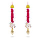 Lotus Wall Hanging with Cow Toran Set - 19 Inches | 2 Pcs/ Lotus Wall Hanging/ Thoranam for Door Decor - Toran
