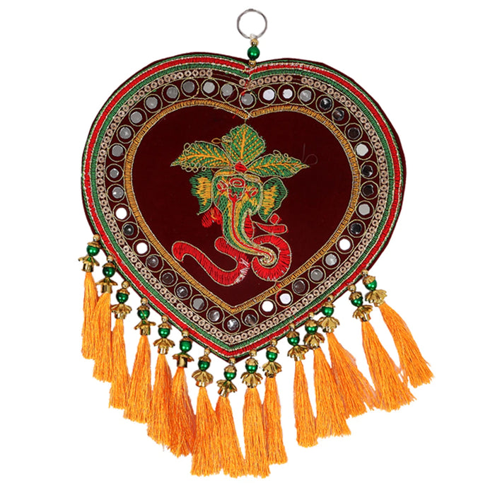 Wall Hanging - 13 x 9 Inch | Decorative Door Hanging/ Wall Decor for Living Room/ Assorted Design - Wall Hanging