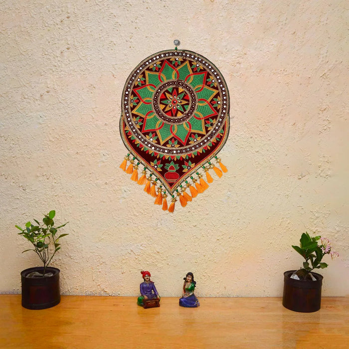 Wall Hanging - 19 Inch | Decorative Door Hanging/ Wall Decor for Living Room/ Assorted Design - Wall Hanging