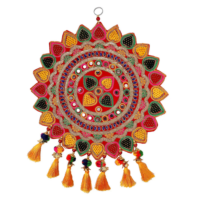 Wall Hanging - 14 x 9 Inches | Decorative Door Hanging/ Wall Decor for Living Room/ Assorted Design - Wall Hanging