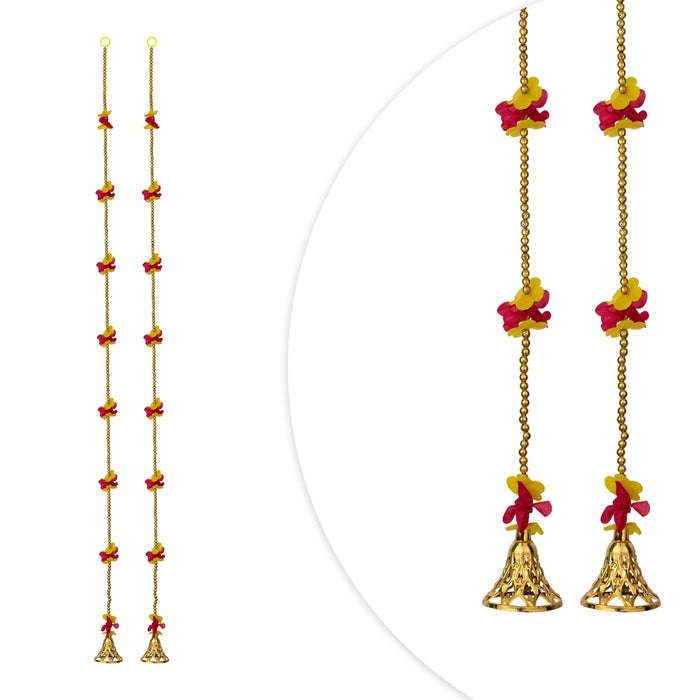 Fancy Thoran - 5 Feet | 2 Pcs / Decorative Bandhawar/ Hanging for Entrance & Festival Decoration