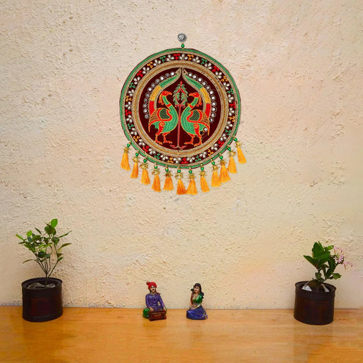 Wall Hanging - 15 Inches | Decorative Door Hanger for Living Room/ Assorted Design - Wall Hanging