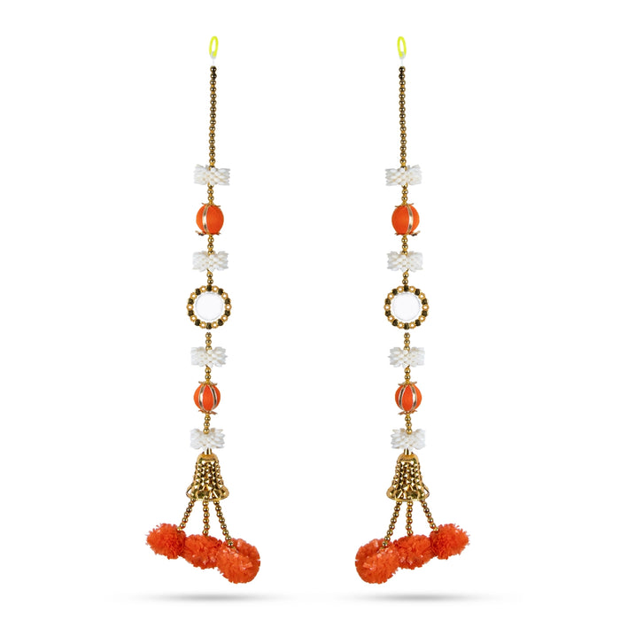 Side Toran - 3 Feet | 2 Pcs /Bandhawar/ Thoranam / Hanging for Festival Decoration