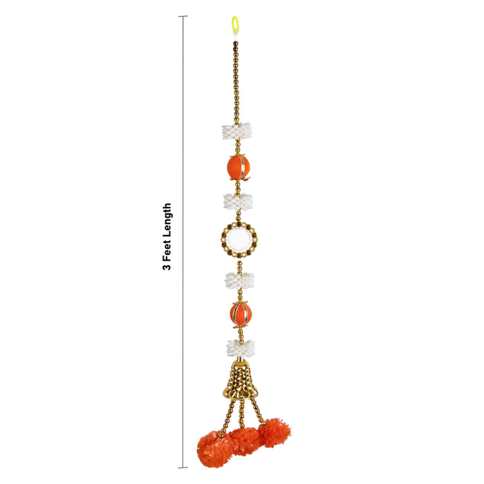 Side Toran - 3 Feet | 2 Pcs /Bandhawar/ Thoranam / Hanging for Festival Decoration