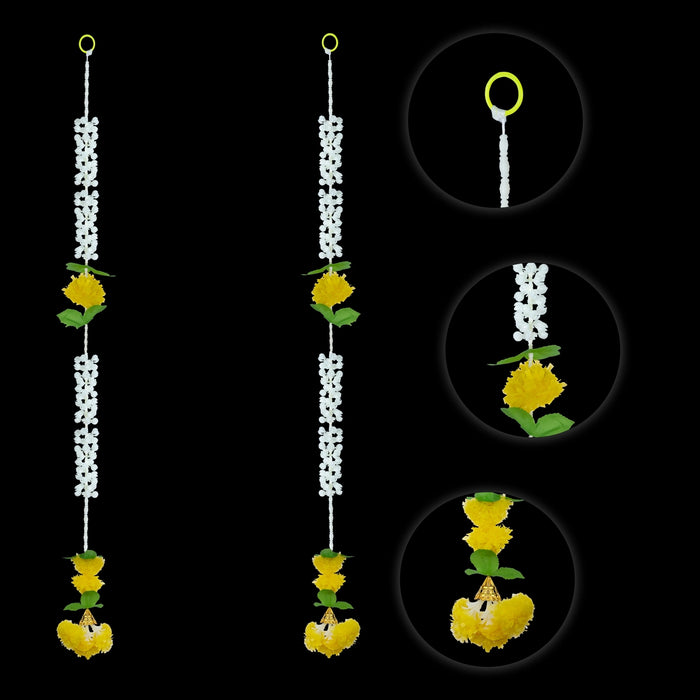 Side Toran - 3 Feet | 2 Pcs / Decorative Hanging / Elegant Bandhawar for Entrance Decor
