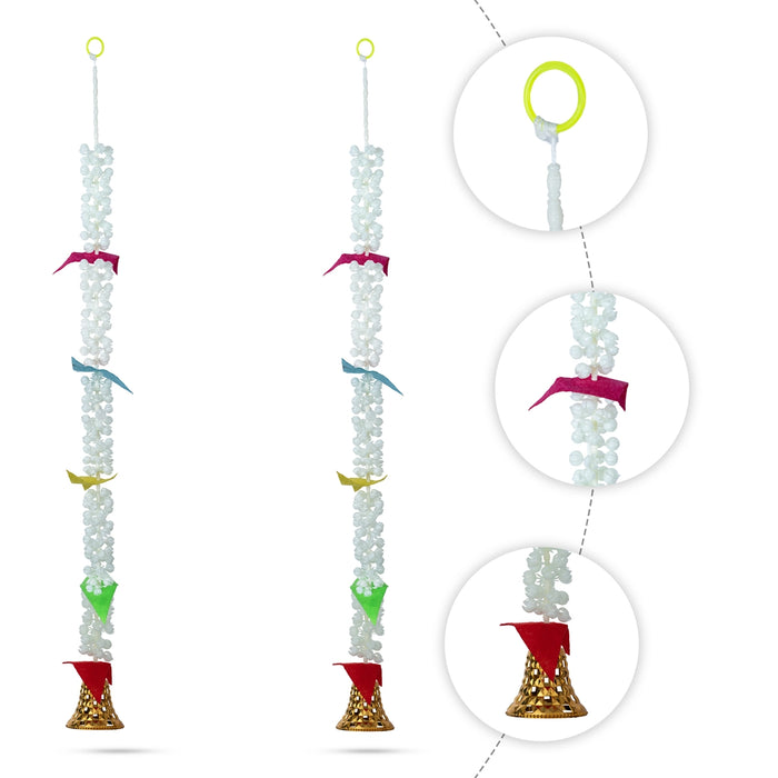 Fancy Ladi - 3 Feet | 2 Pcs / Decorative Thoran/ Bandanwar/ Door Hanging Toran For Home Entrance