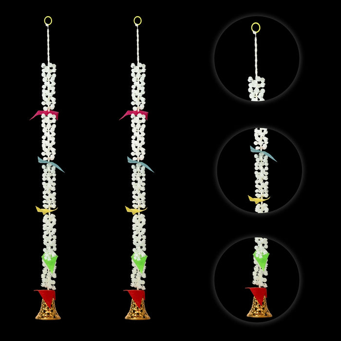 Fancy Ladi - 3 Feet | 2 Pcs / Decorative Thoran/ Bandanwar/ Door Hanging Toran For Home Entrance