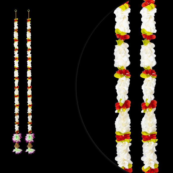 Side Toran - 5 Feet | 2 Pcs / Stylish Floral Hanging / Traditional Decor for Home Decor
