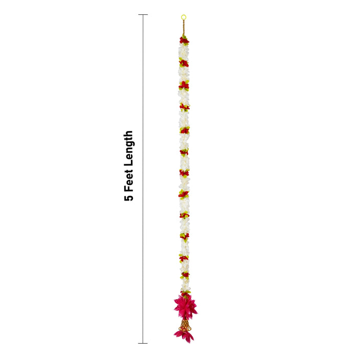 Side Toran - 5 Feet | 2 Pcs / Stylish Floral Hanging / Traditional Decor for Home Decor
