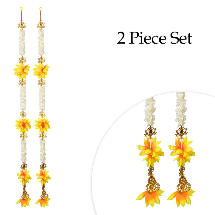 Fancy Toran - 5 Feet | 2 Pcs / Bandhawar/ Thoranam/ Thoran For Home entrance
