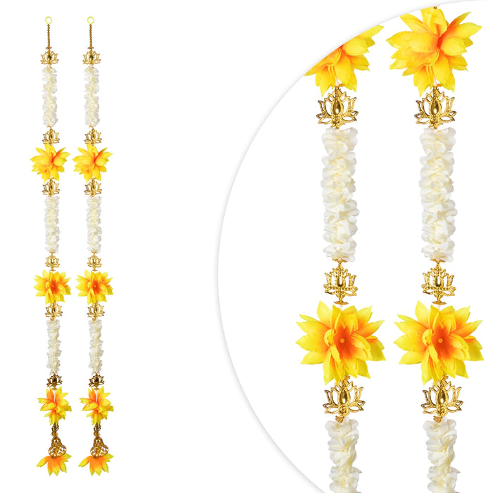 Fancy Toran - 5 Feet | 2 Pcs / Bandhawar/ Thoranam/ Thoran For Home entrance