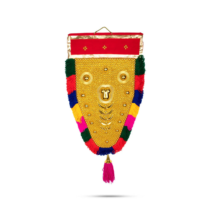 Decorative Nettipattam - 24 x 19 Inches | Traditional Wall Hanging/ Decorative Hanging for Home