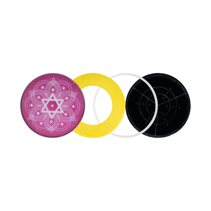 Rangoli Magic Stamp - 1 x 8 Inches | Rangoli Tool/ Rangoli Design Stencil/ Kolam Stencil for Home - Kolam & Rangoli