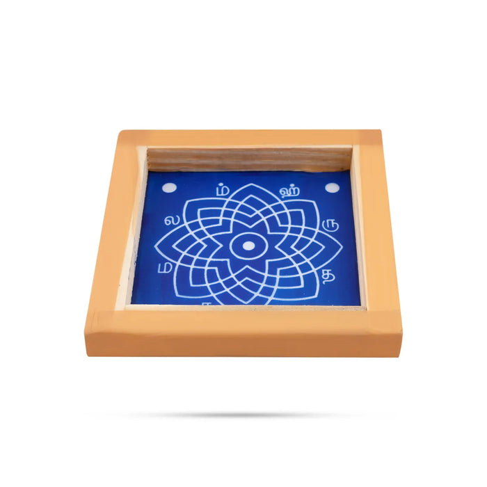 Rangoli Stencil - 5 x 5 / Kolam Achu / Hrudya Kamalam design / Muggu Jali for Floor Decor - Kolam & Rangoli