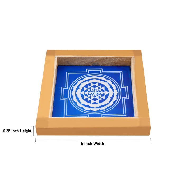 Rangoli Stencil - 5 x 5 / Kolam Achu / Sri Chakram design / Muggu Jali for Floor Decor - Kolam & Rangoli