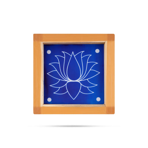 Rangoli Stencil - 5 x 5 / Kolam Achu / Lotus design / Muggu Jali for Floor Decor - Kolam & Rangoli