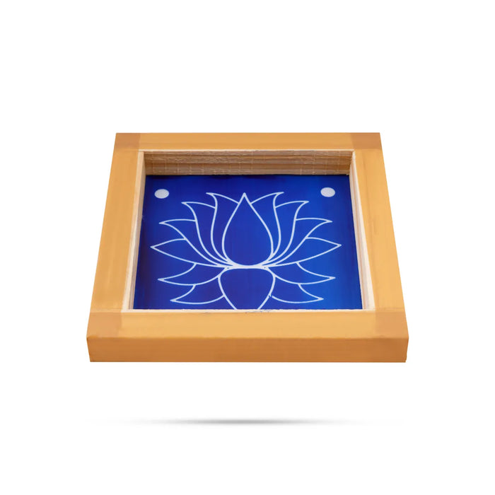 Rangoli Stencil - 5 x 5 / Kolam Achu / Lotus design / Muggu Jali for Floor Decor - Kolam & Rangoli