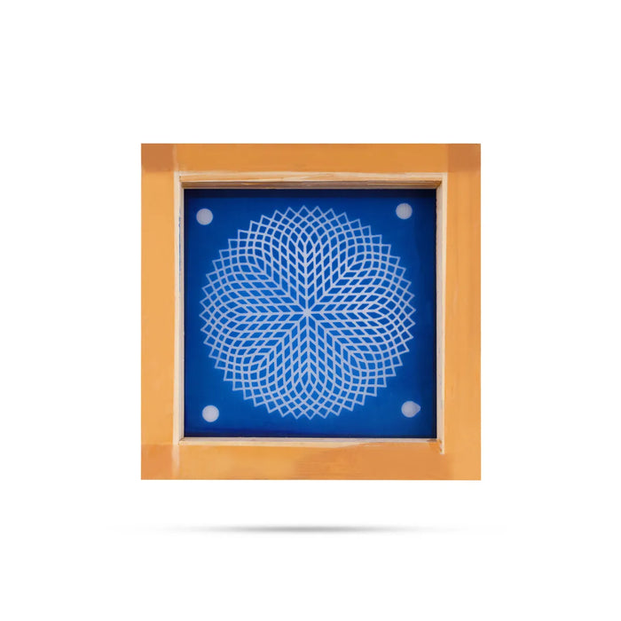 Rangoli Stencil - 5 x 5 / Kolam Achu / Mixed design / Muggu Jali for Floor Decor - Kolam & Rangoli