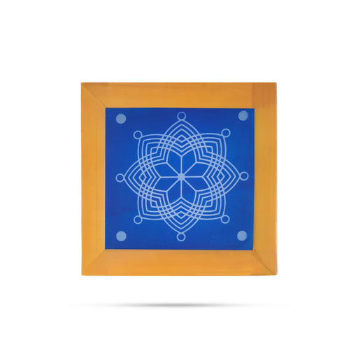 Rangoli Stencil - 5 x 5 / Kolam Achu / Mixed design / Muggu Jali for Floor Decor - Kolam & Rangoli