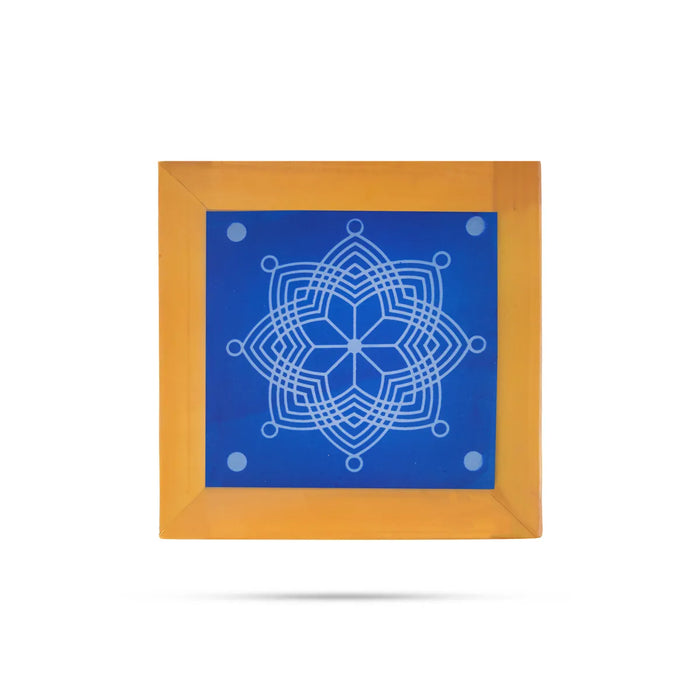 Rangoli Stencil - 5 x 5 / Kolam Achu / Mixed design / Muggu Jali for Floor Decor - Kolam & Rangoli