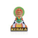 Kathakali Head Fridge Magnet - 3 X 2 Inches | Kathakali Face Picture Magnet/ Photo Magnet For Home Decor - Fridge Magnet