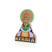 Kathakali Head Fridge Magnet - 3 X 2 Inches | Kathakali Face Picture Magnet/ Photo Magnet For Home Decor - Fridge Magnet