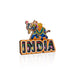 India With Ambari Elephant Fridge Magnet - 3 X 3.5 Inches | Picture Magnet/ Photo Magnet For Home Decor - Fridge Magnet