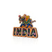 India With Ambari Elephant Fridge Magnet - 3 X 3.5 Inches | Picture Magnet/ Photo Magnet For Home Decor - Fridge Magnet