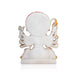 Panchamukhi Hanuman Sitting On Base Murti -12 x 9 Inches | Marble Statue/ Anjaneyar Sculpture For Home Decor - Panchaloha Murties