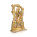 Tirupati Balaji Murti - 15 x 9 Inches | Marble Idol / Tirupathi Balaji Statue / Tirupati Balaji Idol for Pooja - Resin Murties