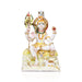 Shivan Sitting on base Murti - 18 x 10.5 Inches | Marble Idol/ Shiva Lingam Statue / Shivling For Pooja - Stone Murties