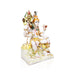 Shivan Sitting on base Murti - 18 x 10.5 Inches | Marble Idol/ Shiva Lingam Statue / Shivling For Pooja - Stone Murties