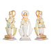 Ram Darbar Murti Set - 9 x 3.5 Inches | Marble Statue/ Sita Ram Laxman Hanuman/ Ram Darbar Idol for Pooja - Fibre Murties