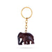 Elephant Design Key Chain - 1 x 1.5 Inches | Rose wood Key Holder/ Key Ring for Car And Bike - Key Chain & Key Holder