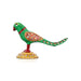 Parrot Statue - 2.5 x 4 Inches | Metal Statue/ Painted Parrot Figurine/ Parrot Sculpture for Home - Table Stand Accessories